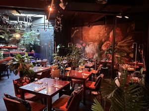 Back dining room   at No5nyc & The Vegoist in Astoria