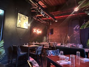 Back dining room  at No5nyc & The Vegoist in Astoria