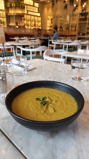Broccoli Cheddar Soup at LOV in Laval