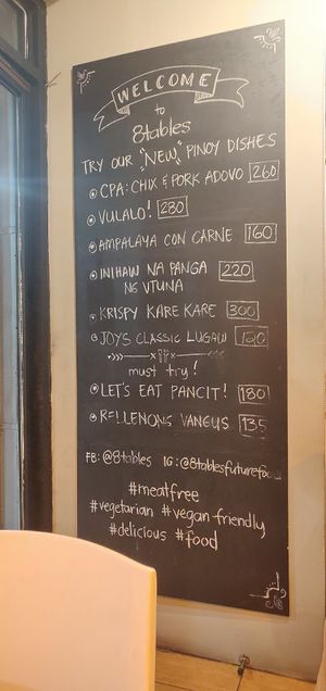 Part of what's available at 8tables  in Quezon City