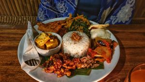 Dinner at Milas in Yogyakarta