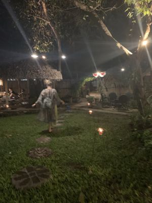 Garden at Milas in Yogyakarta