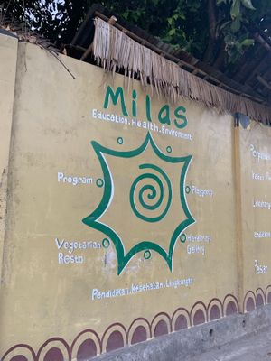 Entrance  at Milas in Yogyakarta