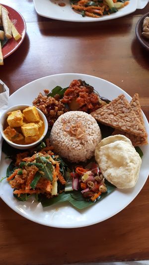 Great selection of food at Milas in Yogyakarta