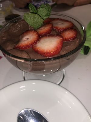 Pudding!! at Lapizza + Sana in Madrid