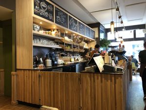 Interior at Bagels & Beans in Maastricht