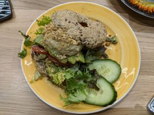 Prana bagel at Bagels & Beans in Maastricht