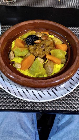 Couscous at Marhaba in Gran Canaria