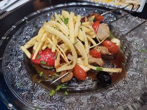 Pinchitos vegetarianos at Marhaba in Gran Canaria