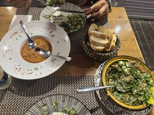 Auberginecreme (aanrader!!)  at Marhaba in Gran Canaria