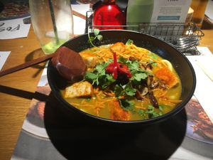 Tofu curry at Wagamama in Newcastle Upon Tyne