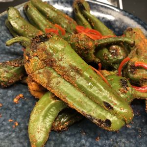 Padron peppers   at Wagamama in Newcastle Upon Tyne