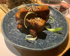 Vegan ribs   at Wagamama in Newcastle Upon Tyne