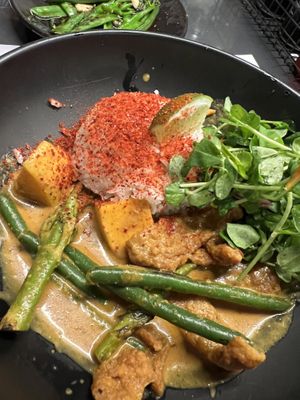 Coconut Kare with vegan chicken   at Wagamama in Newcastle Upon Tyne