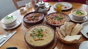 Food! at Marrakech Artisan in Hastings