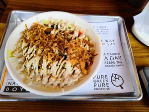 Madshrooms on Rice at Nature Boys in Tel Aviv