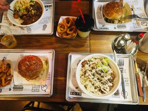 Vegan feast!  at Nature Boys in Tel Aviv