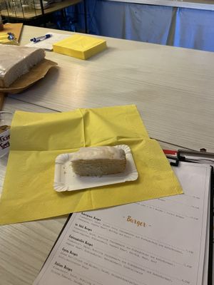 Lemon cake  at be Well in Bochum