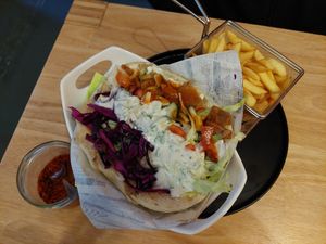 Veganer Döner at be Well in Bochum