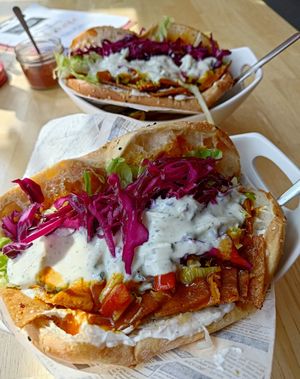 Dönertasche at be Well in Bochum