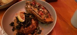 Spiced sweet potato at Grow in East London