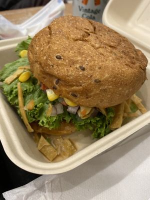 Guac 🥑 Burger  at Beatnic - Rockefeller Plaza in New York City