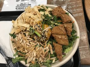 Salad at Beatnic - Rockefeller Plaza in New York City