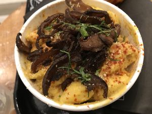 Mac and “cheese” delicious  at Beatnic - Rockefeller Plaza in New York City