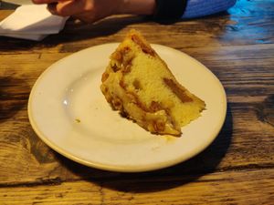 Cake (Not Vegan) at The Old Bicycle Shop in Cambridge