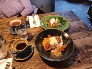 Breakfast/Brunch with Coffee at The Old Bicycle Shop in Cambridge