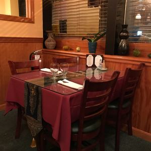 Seating at Bangkok Thai Cuisine II in South Dennis