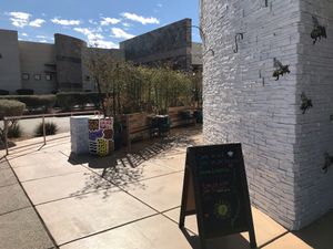 Too cold for biergarten at VegeNation in Henderson