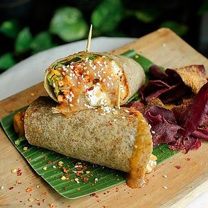 Kungpao Tofu Wrap at Burgreens - Plaza Indonesia in 