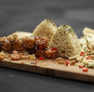 Green Batavia Platter - local sensation at Burgreens - Pondok Indah in Jakarta