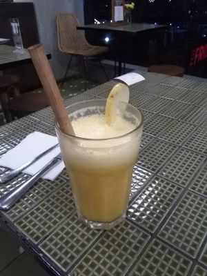 Turmeric twist at Burgreens - Pondok Indah in Jakarta