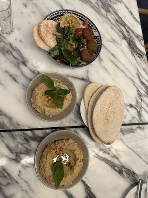   at Hummus Kitchen at Parnas Mall in Seoul