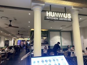   at Hummus Kitchen at Parnas Mall in Seoul