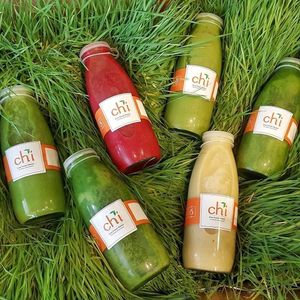 Cold pressed juices . Healthy sugarfree at Ch'i for Life in Antalya