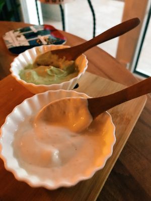 Vegan Cheese and Yoghurt  at Ch'i for Life in Antalya