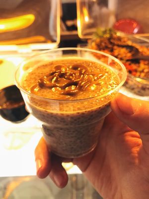 Chia Pudding with Caramel  at Ch'i for Life in Antalya