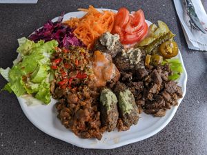 Mixed plate at VegaNarsist - Nişantaşı in Istanbul