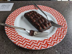 Snickers bar was so good! at VegaNarsist - Nişantaşı in Istanbul