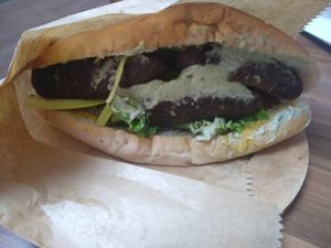 Seitan sandwich at VegaNarsist - Nişantaşı in Istanbul