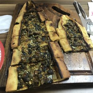 Frodo’s mushrooms spinach pita at VegaNarsist - Nişantaşı in Istanbul