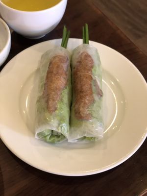 Fresh spring roll at Hoa Sen - Nguyen Van Cu in Da Lat