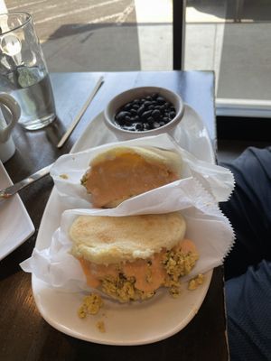 Breakfast empanadas  at Earth to Us  in Durham