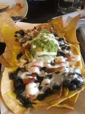 Nachos at Earth to Us  in Durham