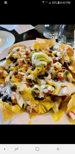 Loaded nachos! at Earth to Us  in Durham