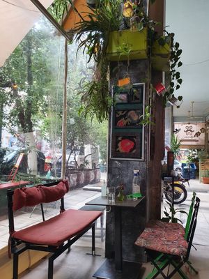 Lovely details at Cafe Bar 67 in Athens