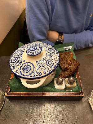 Mushroom soup closed at Cafe Bar 67 in Athens